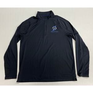 Men Rhone x Peloton Courtside Commuter 1/4 zip performance pullover, L